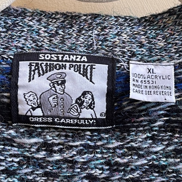 Vintage Fashion Police Cardigan - Picture 5 of 8